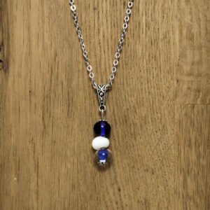 Pendentif Bleu Profond  Alignement des Eaux