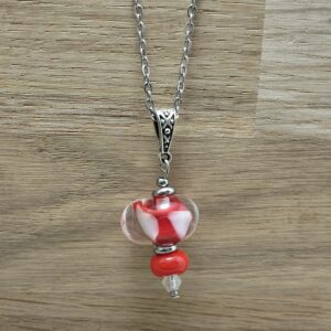 Pendentif Rouge Feu – Battement de Feu