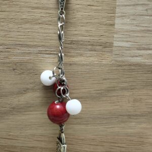 Pendentifs Rouge et Blanc Feu - Etincelles Intérieures