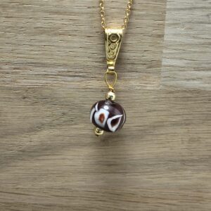 Pendentif Marron Bois - Ecorce sacrée