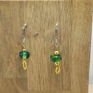Boucles d'Oreilles - Éclats de Forêt Dorée
