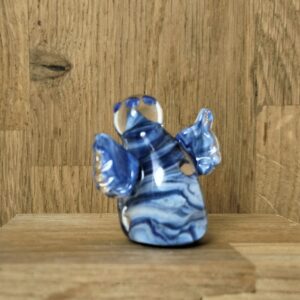 Ange bleu – sérénité et intuition | Éclats d’verre